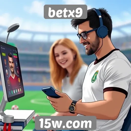 Experiência do usuário no site Betx9